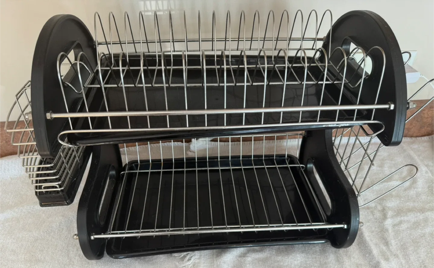 Black Dish Drying Rack
