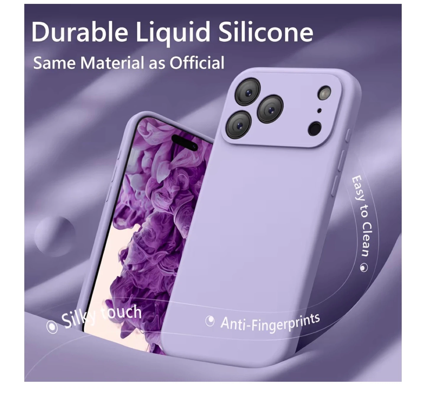 Purple iPhone 17 Pro Max Case