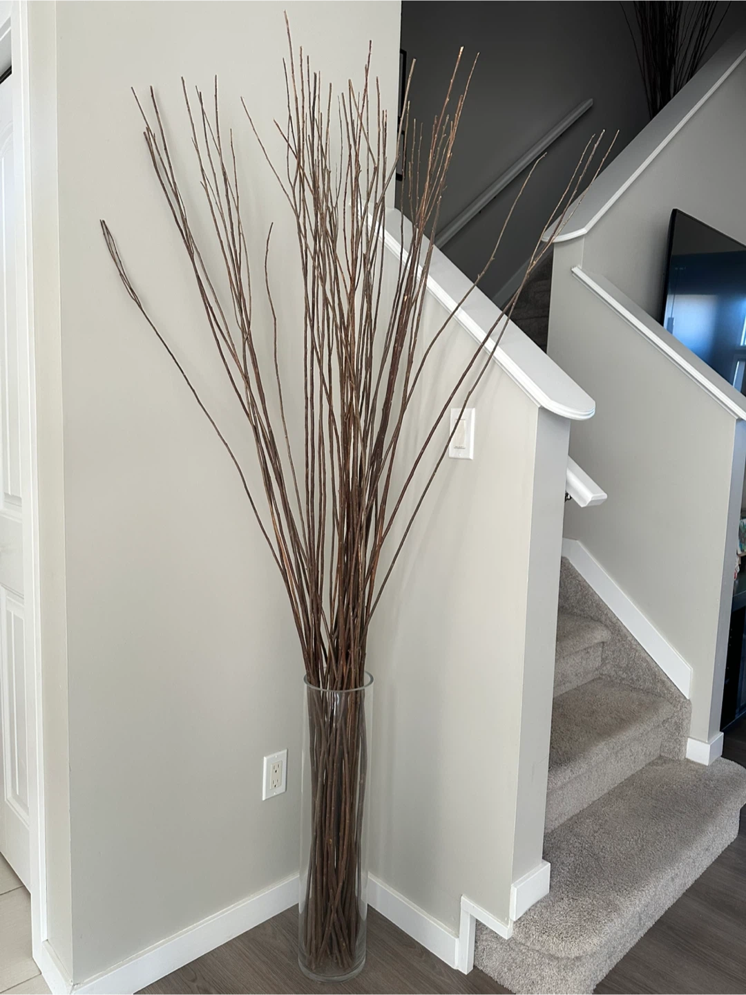 Decorative Branches in Glass Vase