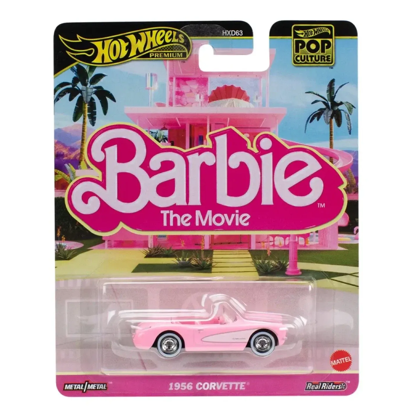 Hot Wheels Barbie The Movie 1956 Corvette
