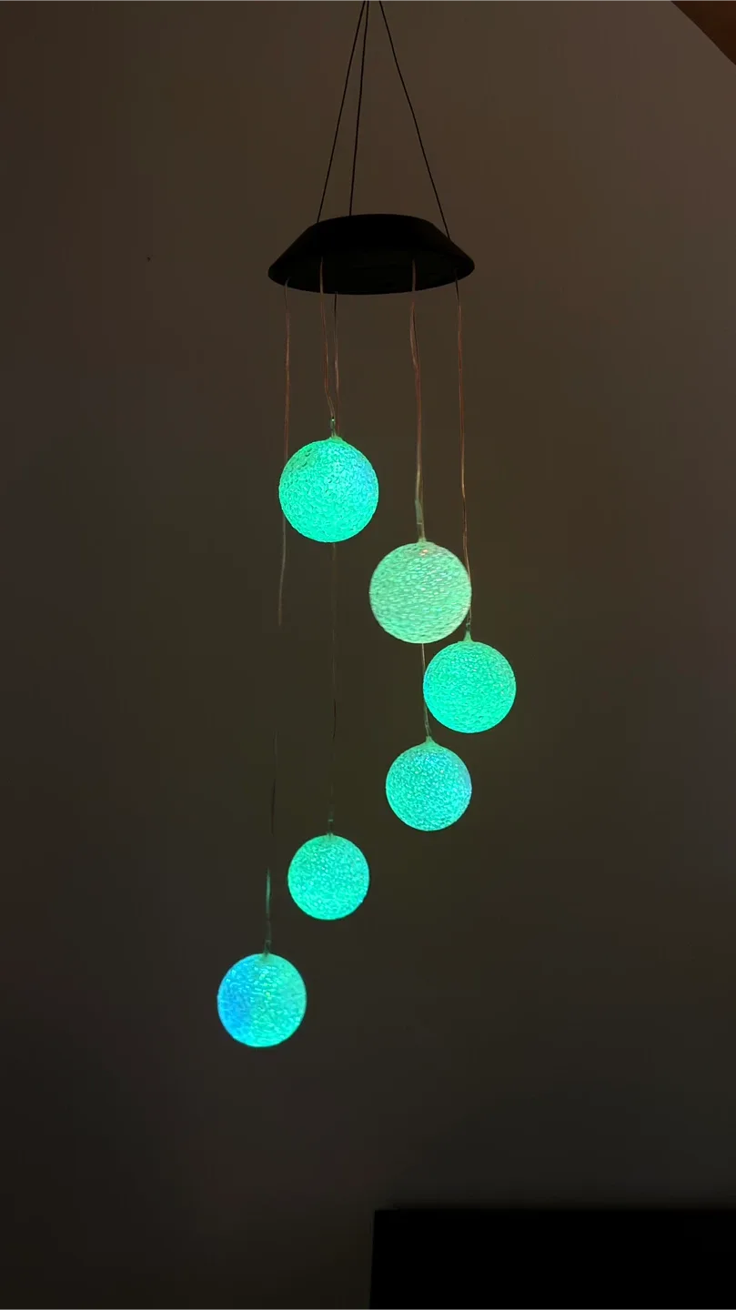 Colour Changing Solar Powered Mobile image indicator(2)