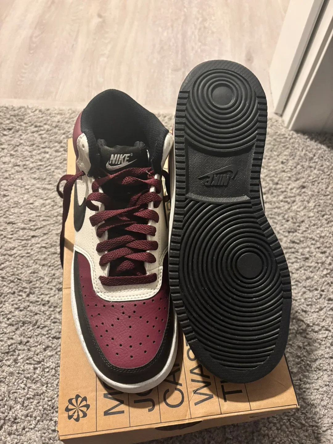 Nike Court Vision Mid NN - Dark Beetroot - Size 9 image indicator(2)