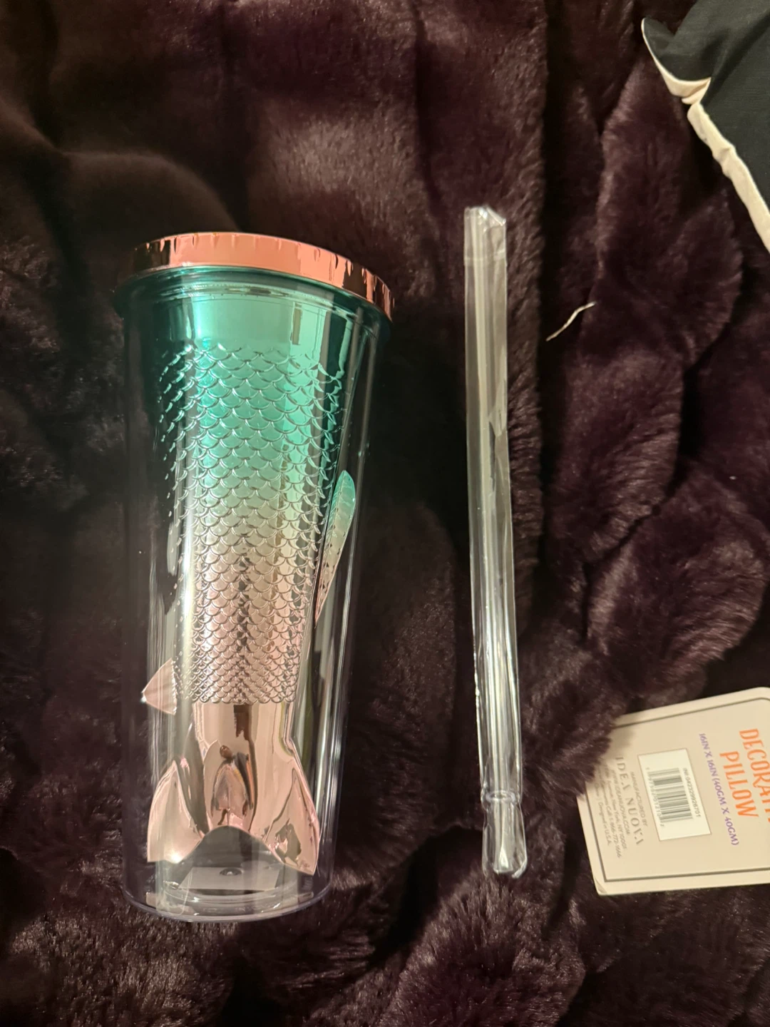 Beachcombers 12 oz Multicolor Mermaid Tail Tumbler - photo 2
