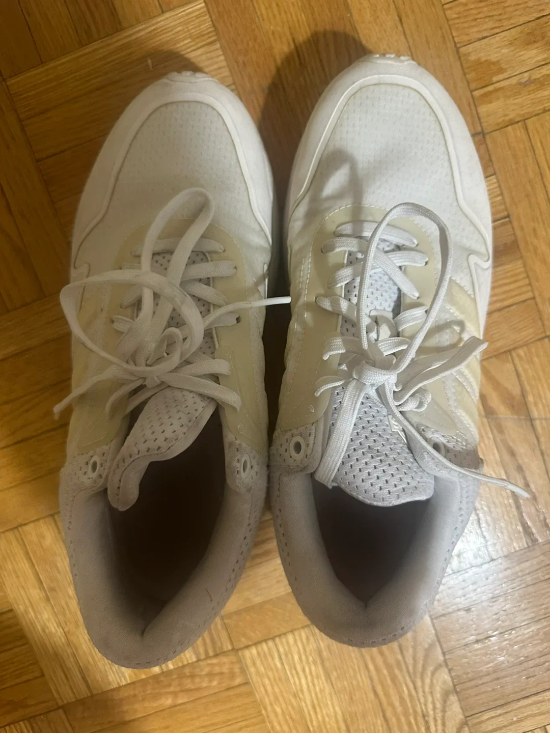 Adidas White Sneakers (women’s 8 1/2) image indicator(2)