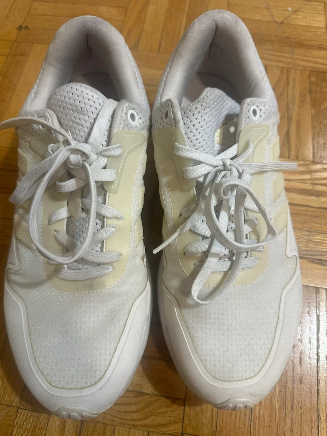 Adidas White Sneakers (women’s 8 1/2) thumbnail