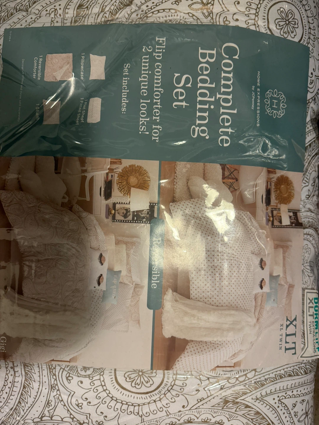 Home Expressions Complete Bedding Set XLT Twin - photo 2