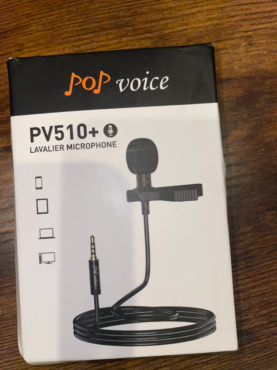 Pop Voice PV510+ Lavalier Microphone - New