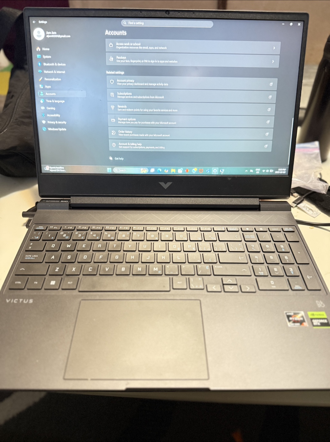 HP Victus Gaming Laptop - Ryzen 5, 8GB RAM - photo 5