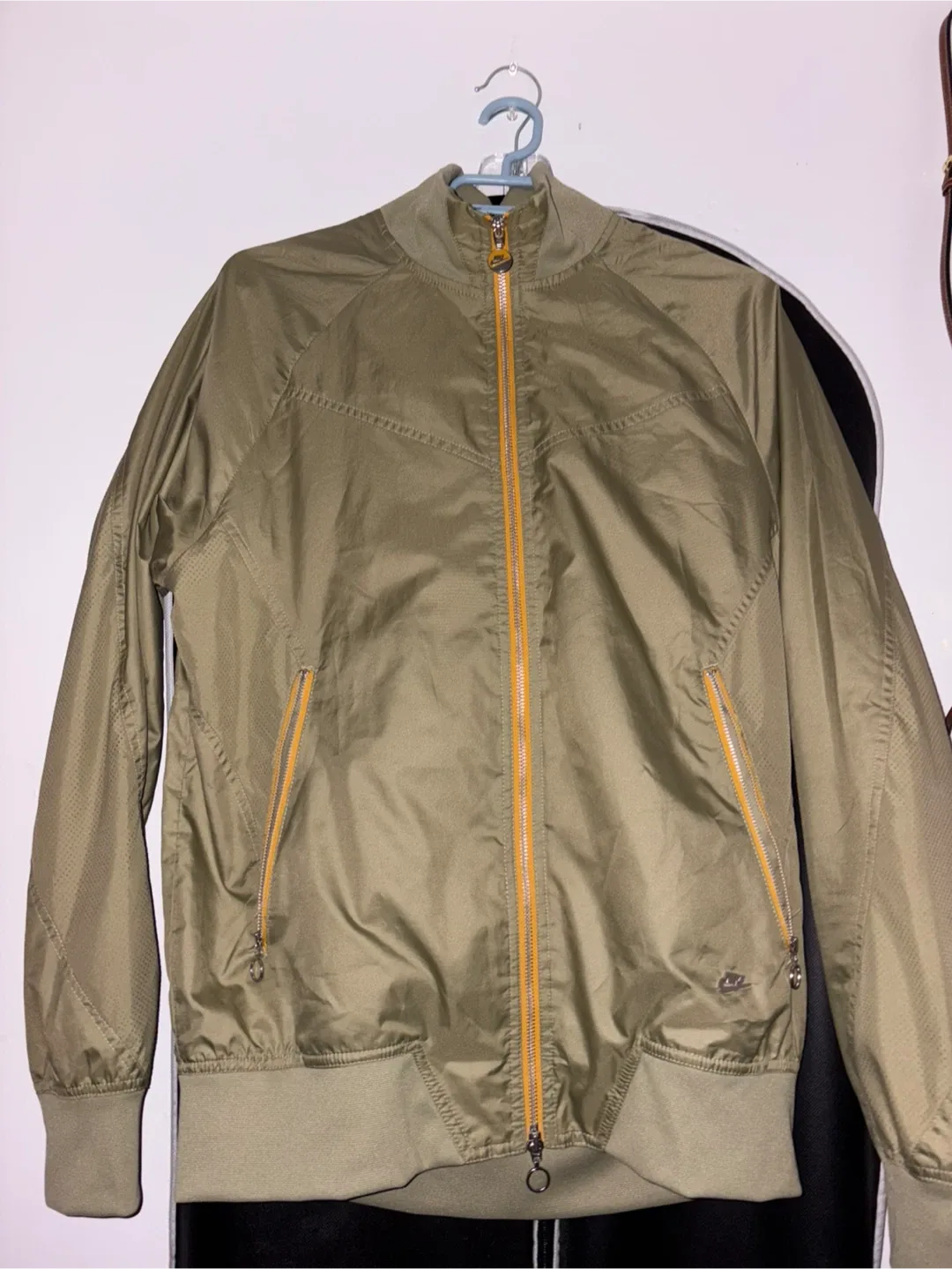 Vintage Nike Jacket, Size M, Olive Green
