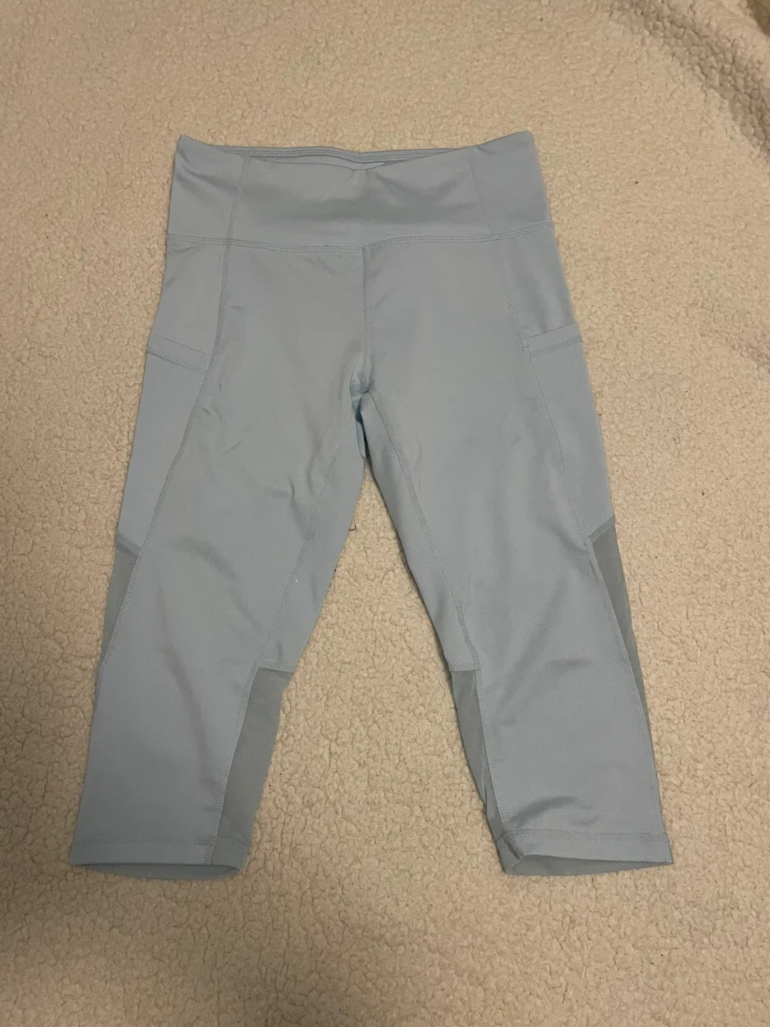 Light Blue Athletic Leggings thumbnail