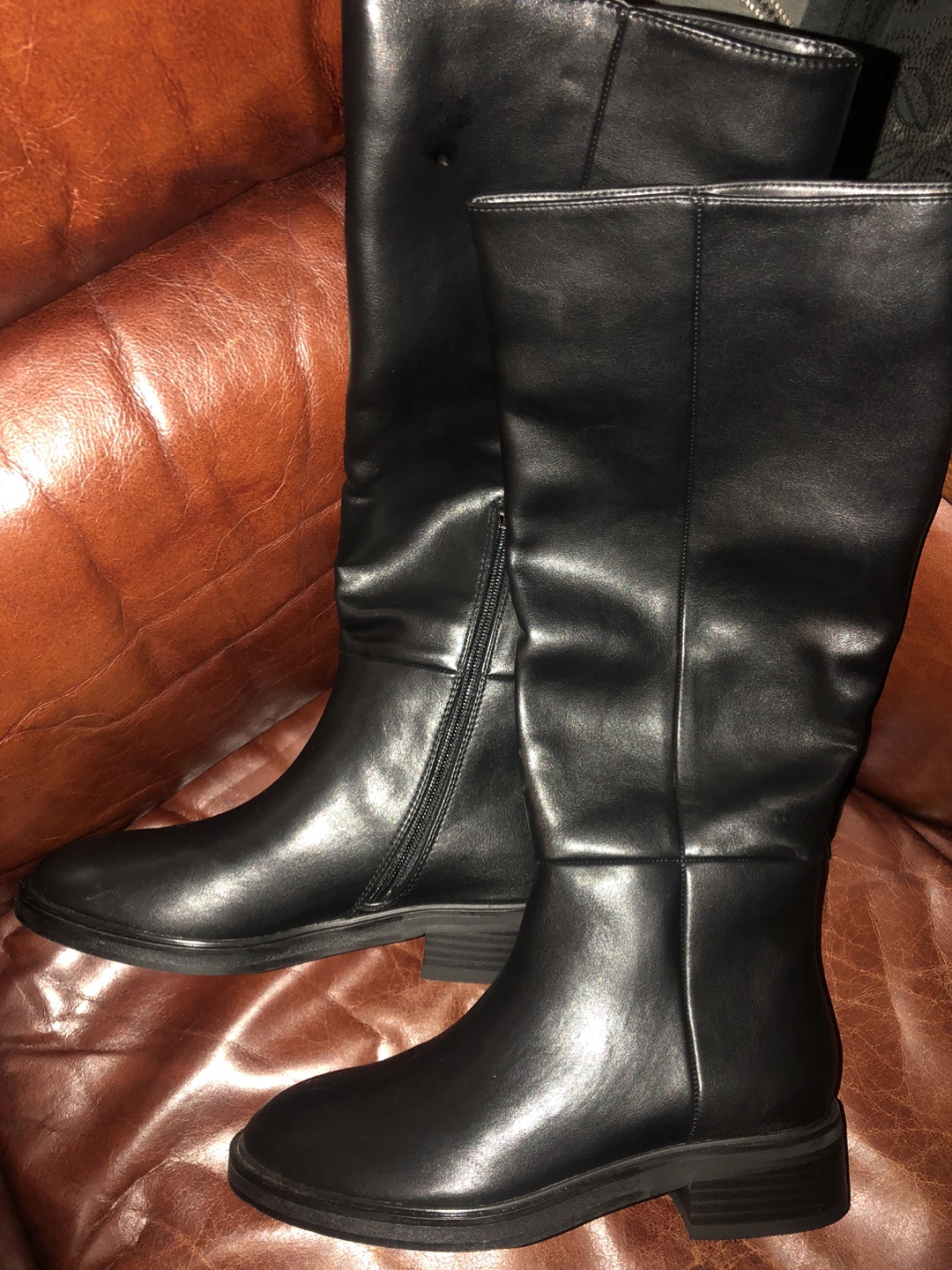 NEW Steve Madden Black Knee-High Boots size 36