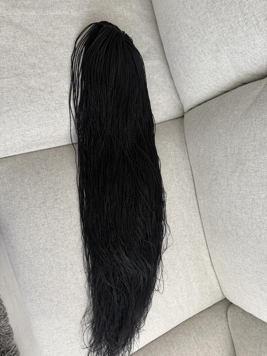 Braided Wig - Black - photo 3