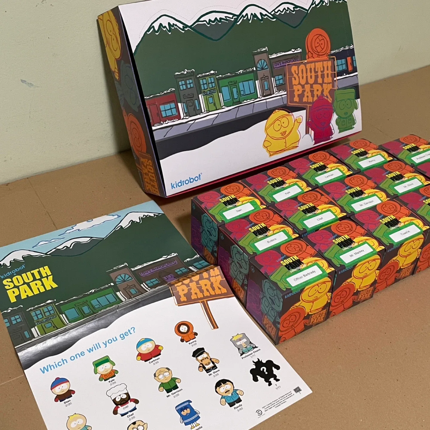 Kidrobot South Park Mini Series 1 - 3” Vinyl Figure 2011 RARE image indicator(3)