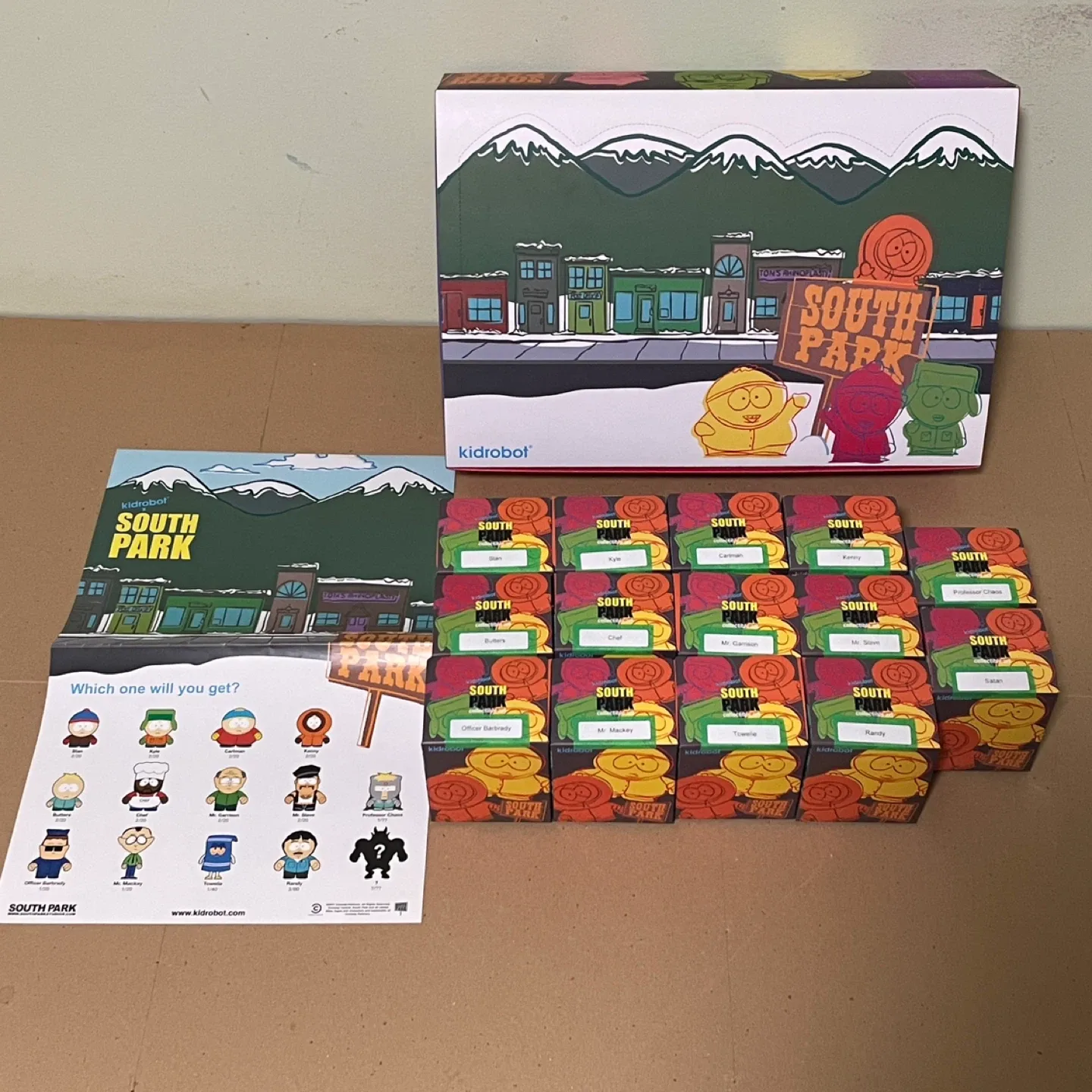 Kidrobot South Park Mini Series 1 - 3” Vinyl Figure 2011 RARE image indicator(2)