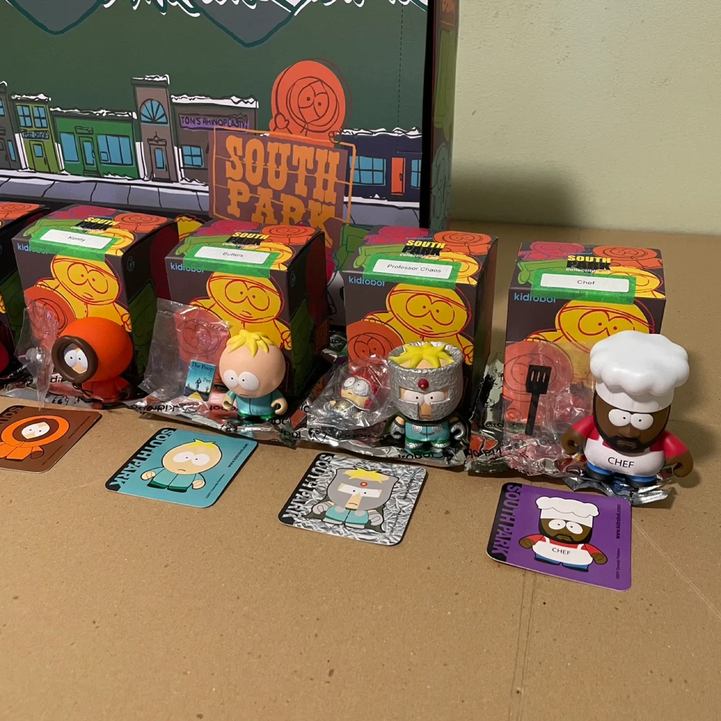 Kidrobot South Park Mini Series 1 - 3” Vinyl Figure 2011 RARE image indicator(8)