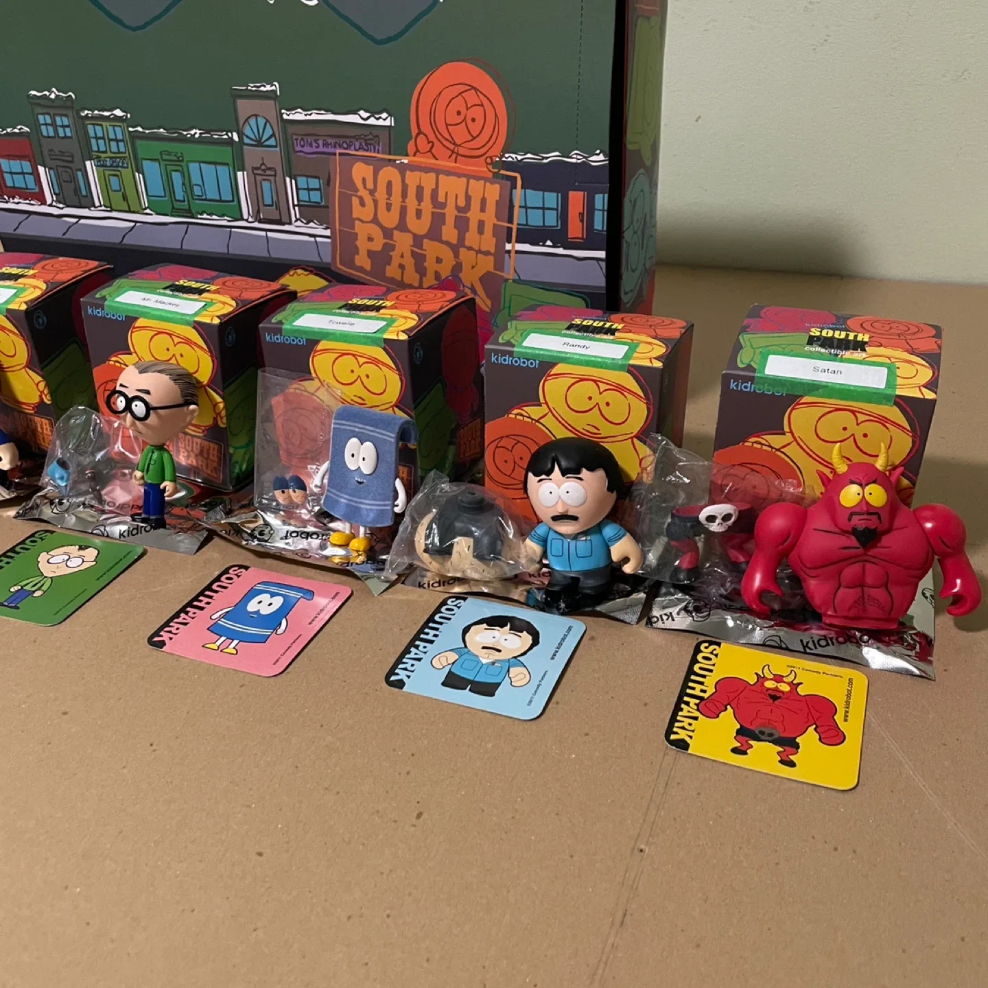 Kidrobot South Park Mini Series 1 - 3” Vinyl Figure 2011 RARE image indicator(10)