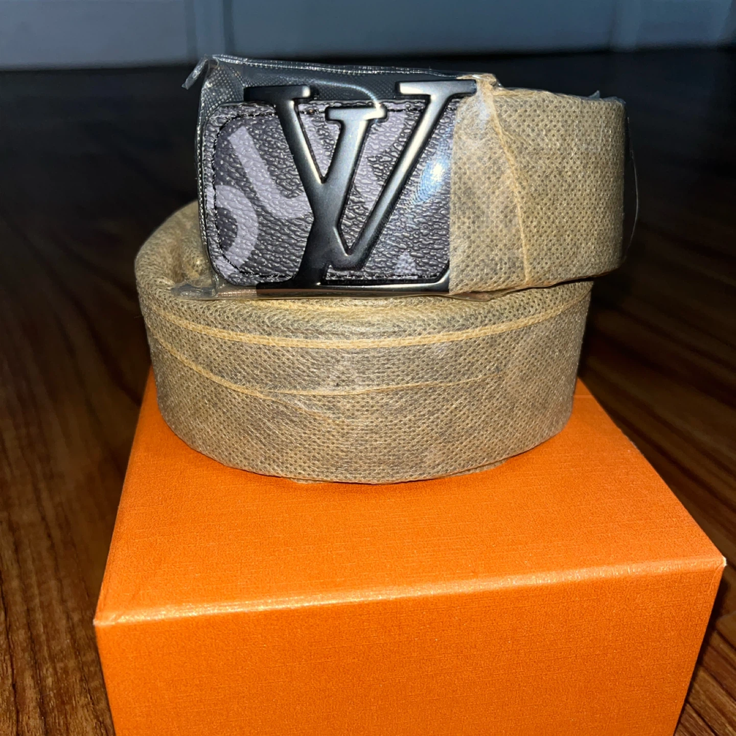 Louis Vuitton Belt X Supreme