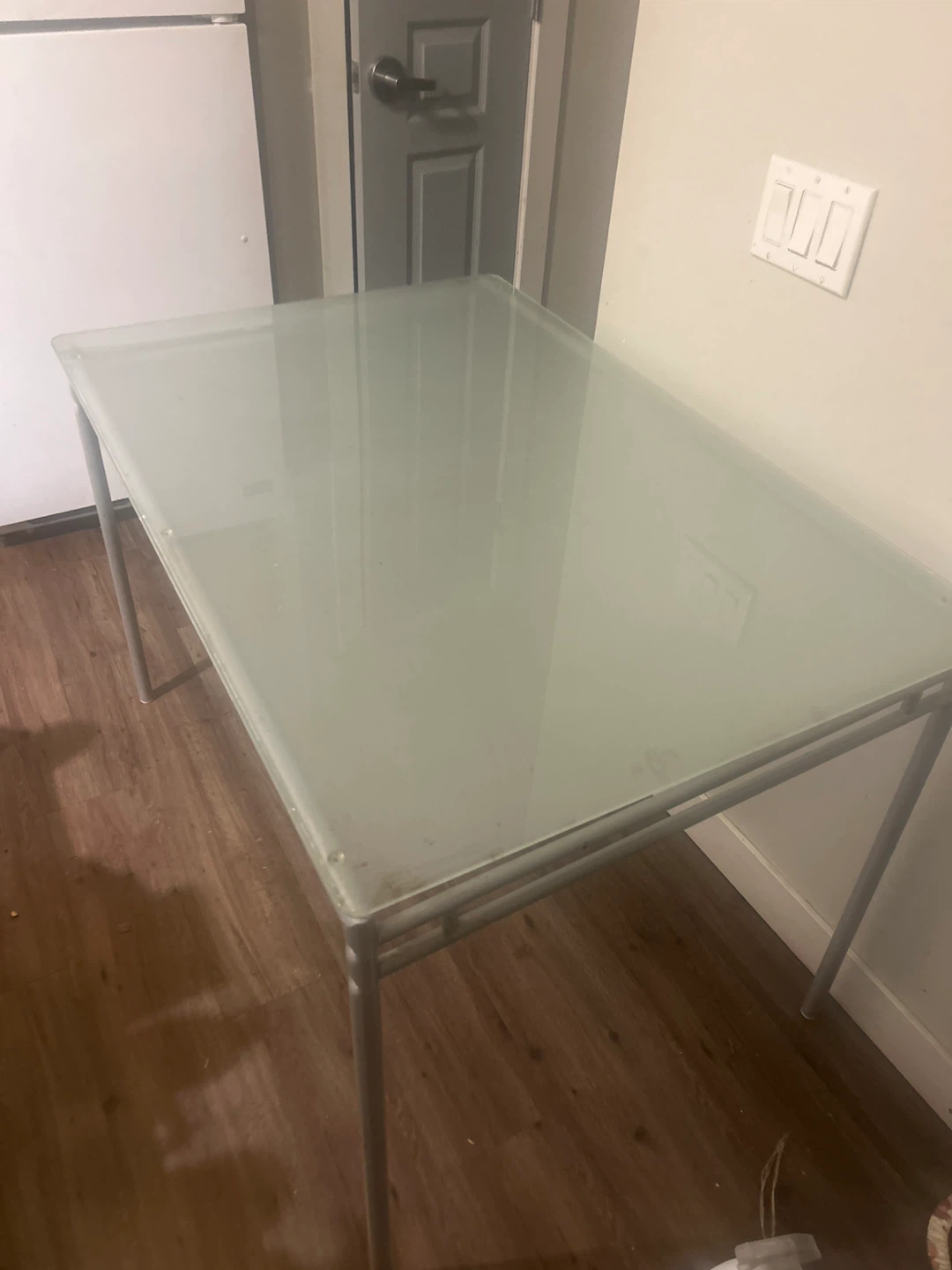 FREE Frosted Glass Top Dining Table