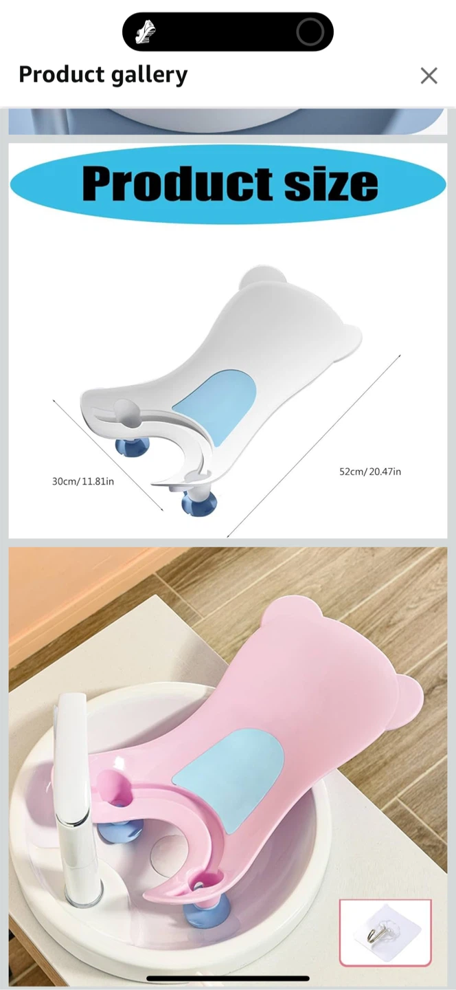 Baby Sink Bather - White/Blue - photo 2