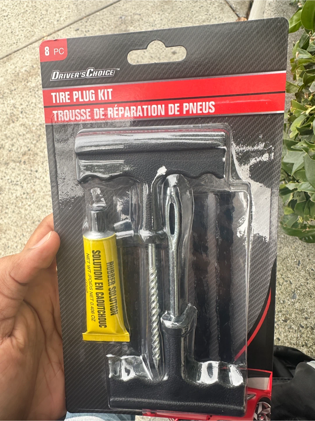 Tire Plug Kit - 8 Piece