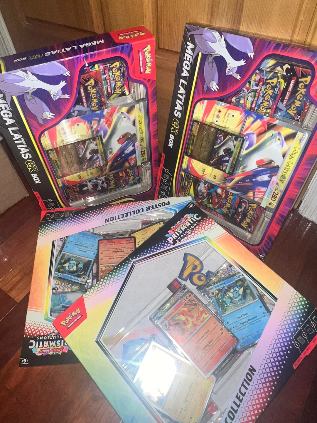 Pokemon TCG Mega Latias EX Box & Prismatic Evolutions