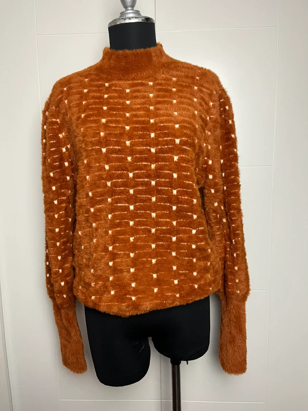 Ann Taylor Fuzzy Knit Sweater - Size M thumbnail