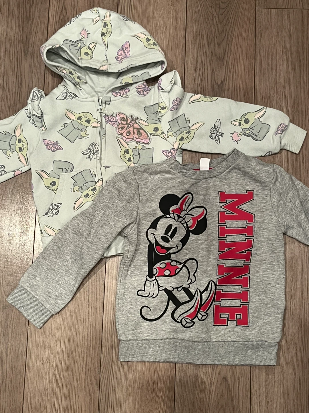 Star Wars & Minnie Mouse Kids' Sweaters - Size 4T