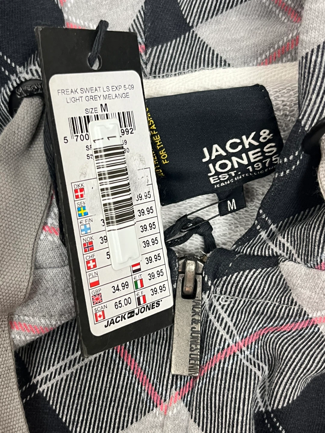 Jack & Jones Freak Sweat LS Exp 5.09 Hoodie - Size M - photo 3