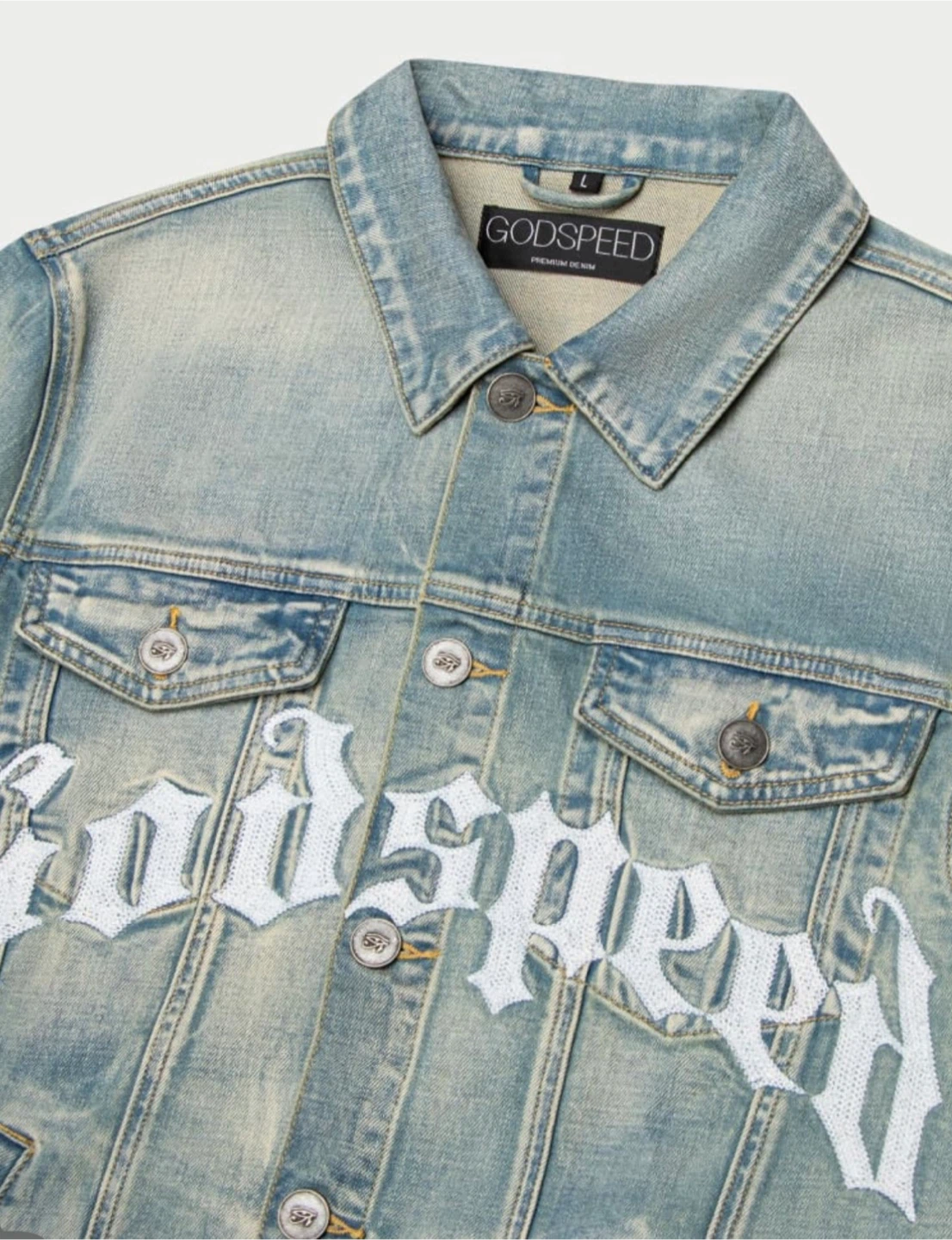 GODSPEED Denim Jacket - Size L - photo 2