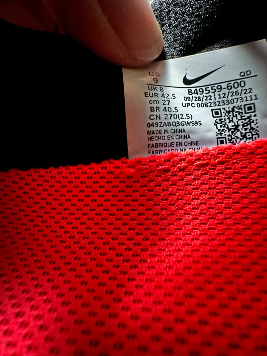 Nike Air Max 2017 Red/Black image indicator(6)
