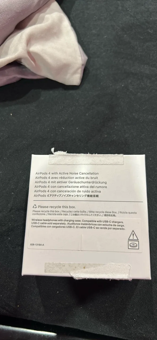 New Apple AirPods 4 (ANC) MXP93LL/A image indicator(3)