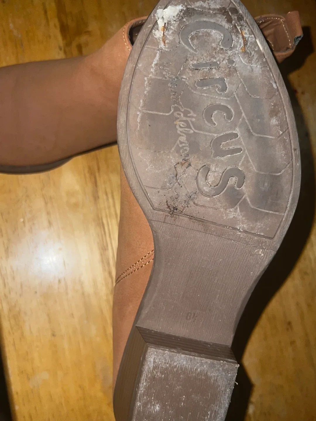 Circus by Sam Edelman Brown Ankle Boots - Size 8.5 image indicator(5)