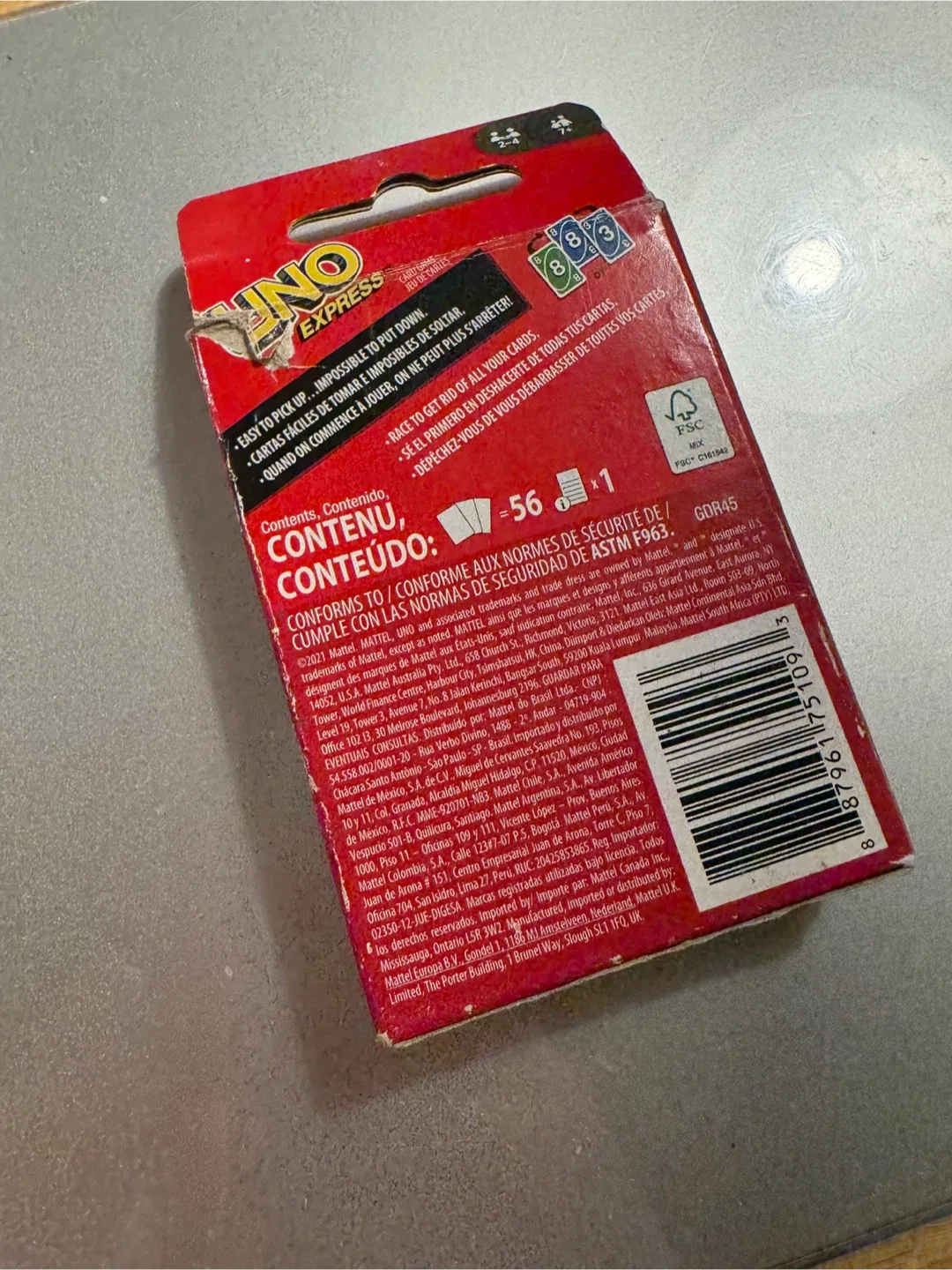 UNO Express Card Game image indicator(2)