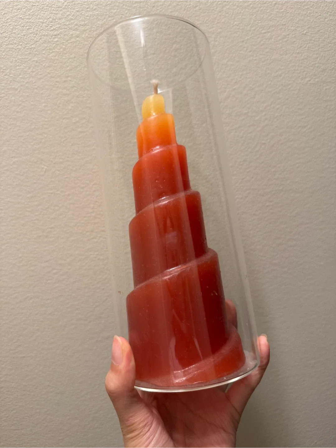 Unique Layered Candle in Glass Holder image indicator(2)