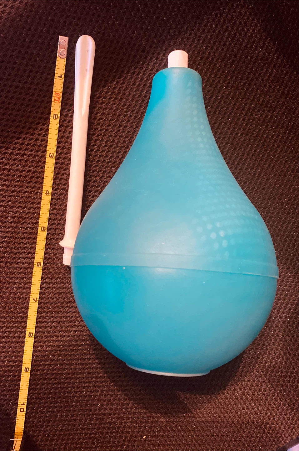 Blue Enema Bulb Syringe