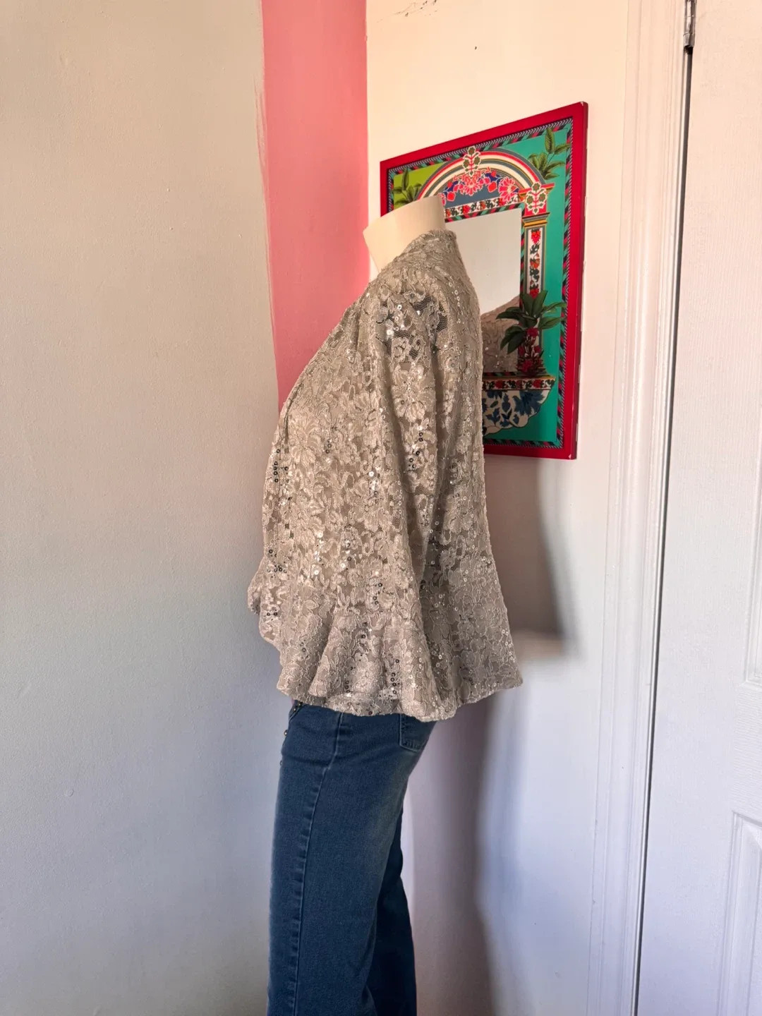 Elegant Lacey Women’s Cardigan image indicator(4)