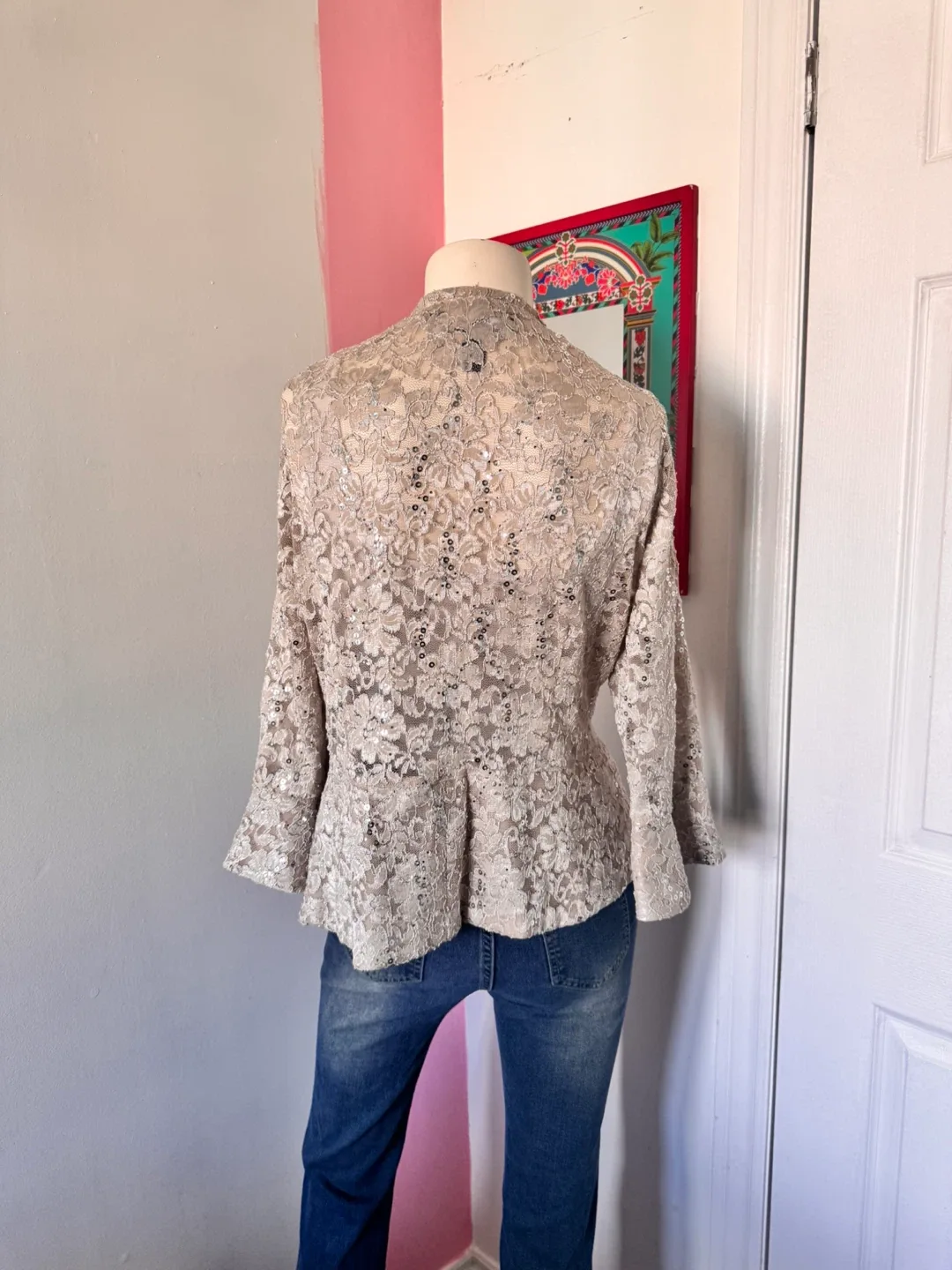Elegant Lacey Women’s Cardigan image indicator(3)