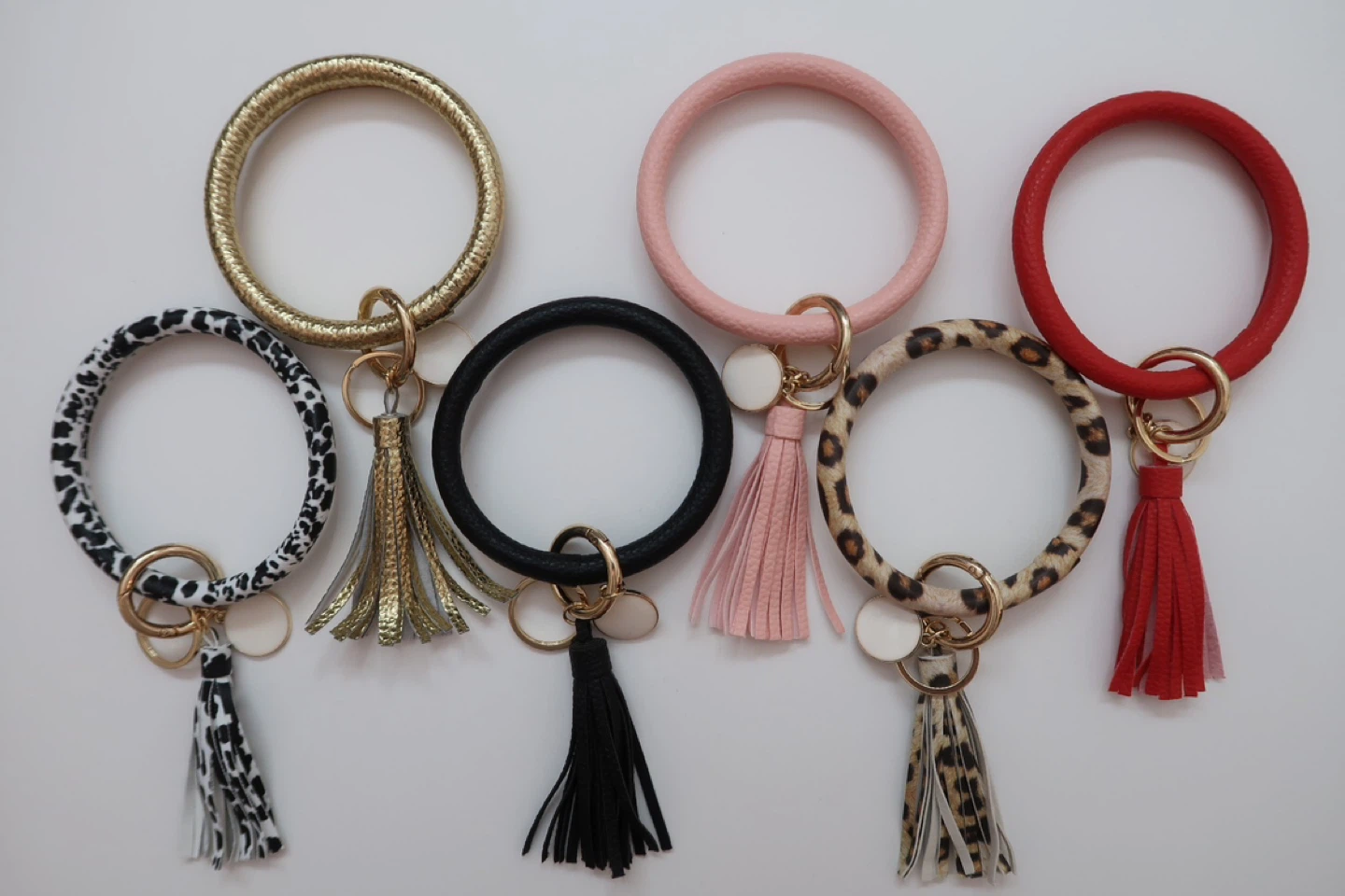 53-Piece Wristlet Keychain & Card/ID Holder Wholesale Lot