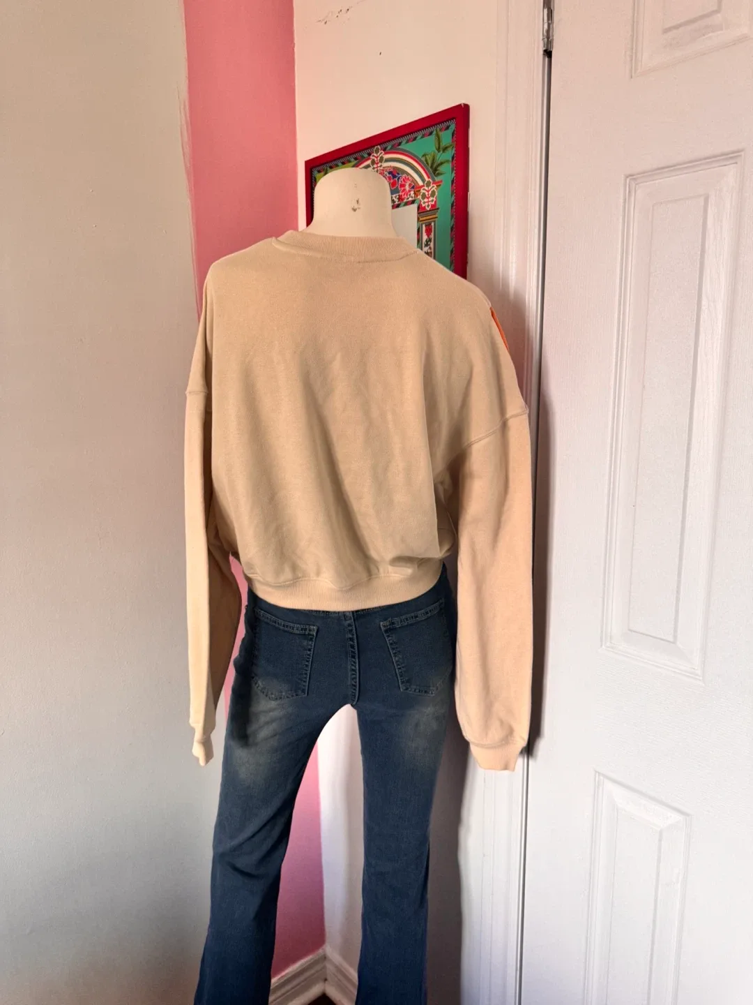 Girl’s Wave Pattern Crewneck image indicator(3)