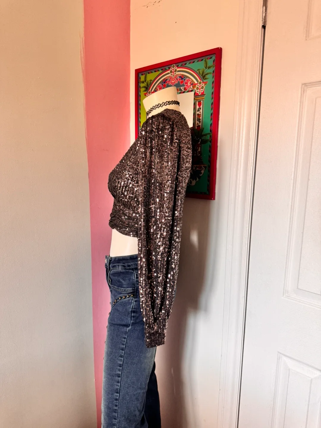 Sequin Crop Top image indicator(6)