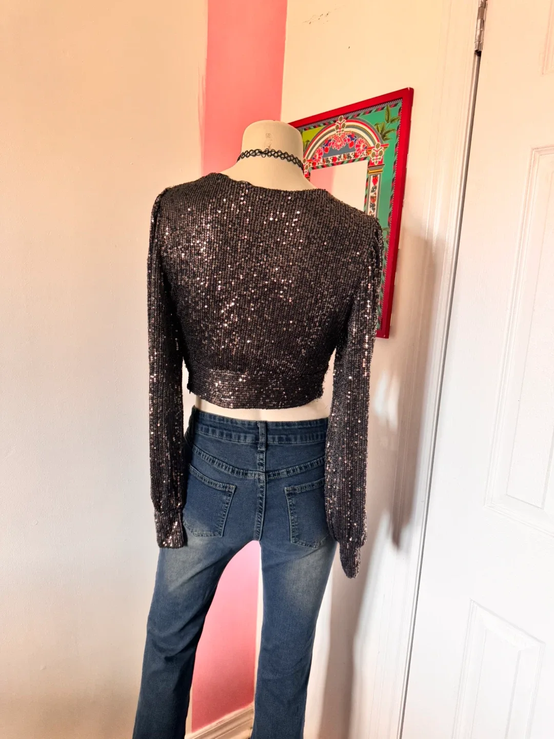 Sequin Crop Top image indicator(5)