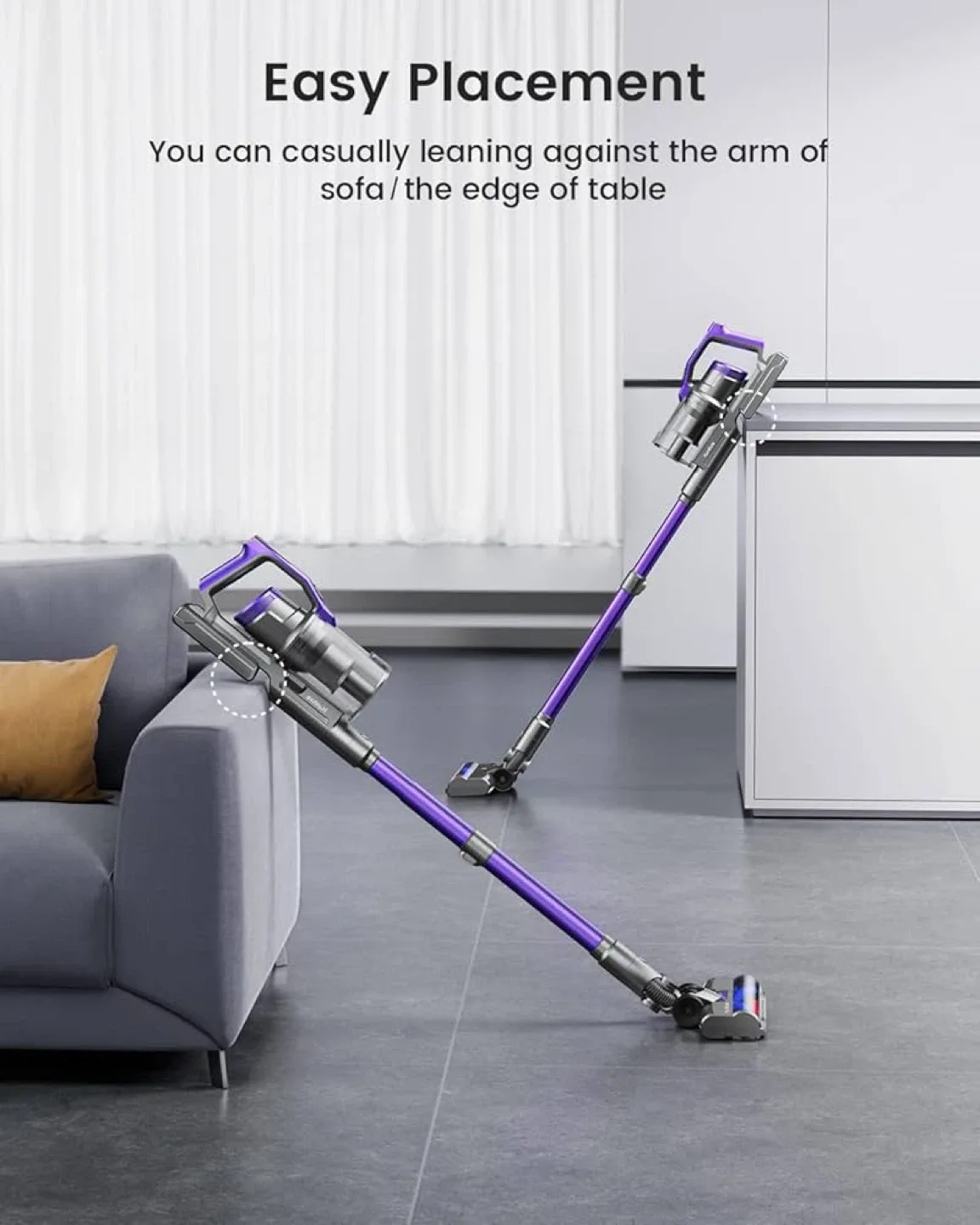 Cordless Stick Vacuum Cleaner (HONITURE S14) image indicator(4)