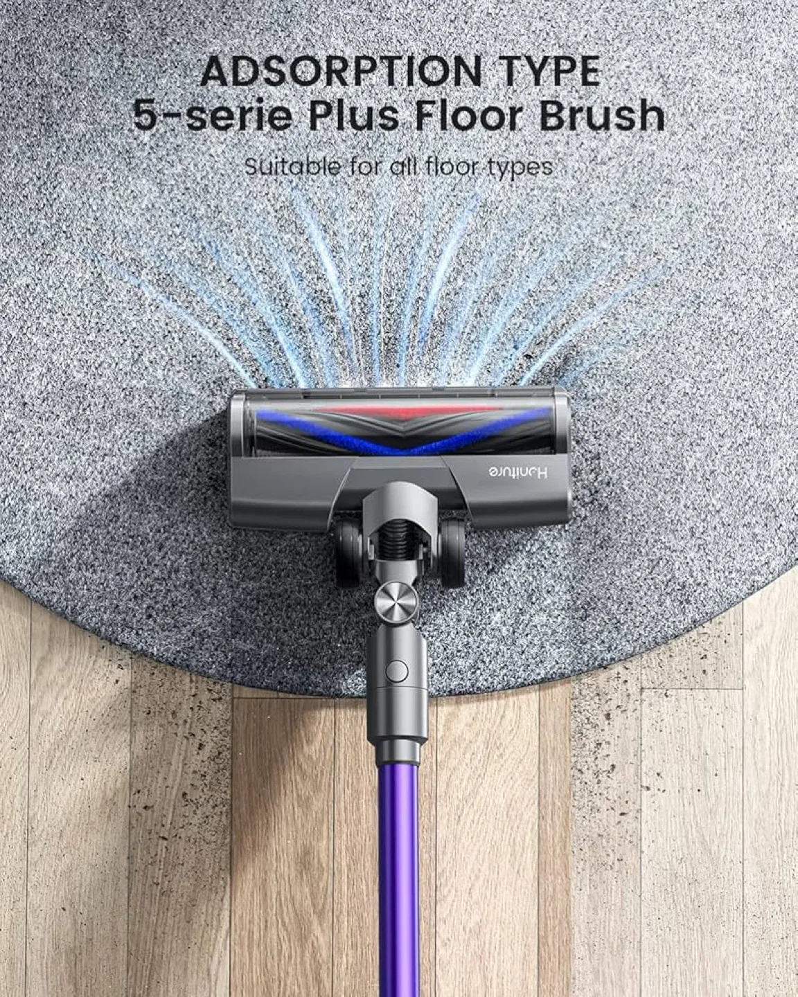 Cordless Stick Vacuum Cleaner (HONITURE S14) image indicator(6)