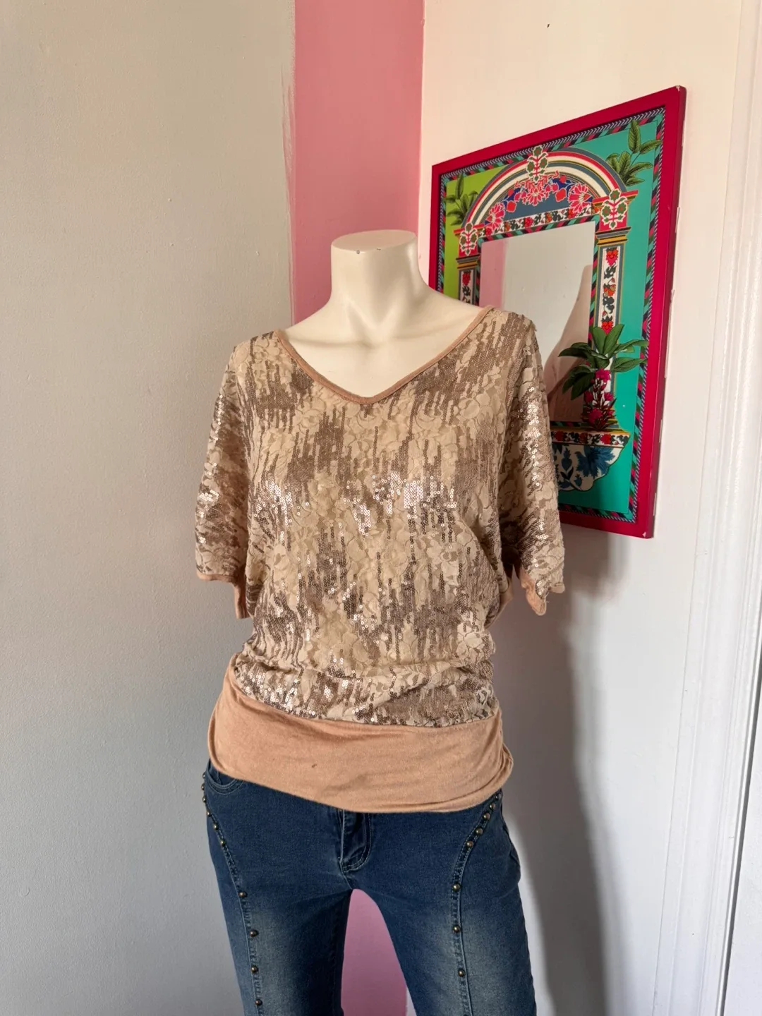 Sequin Studded Top thumbnail