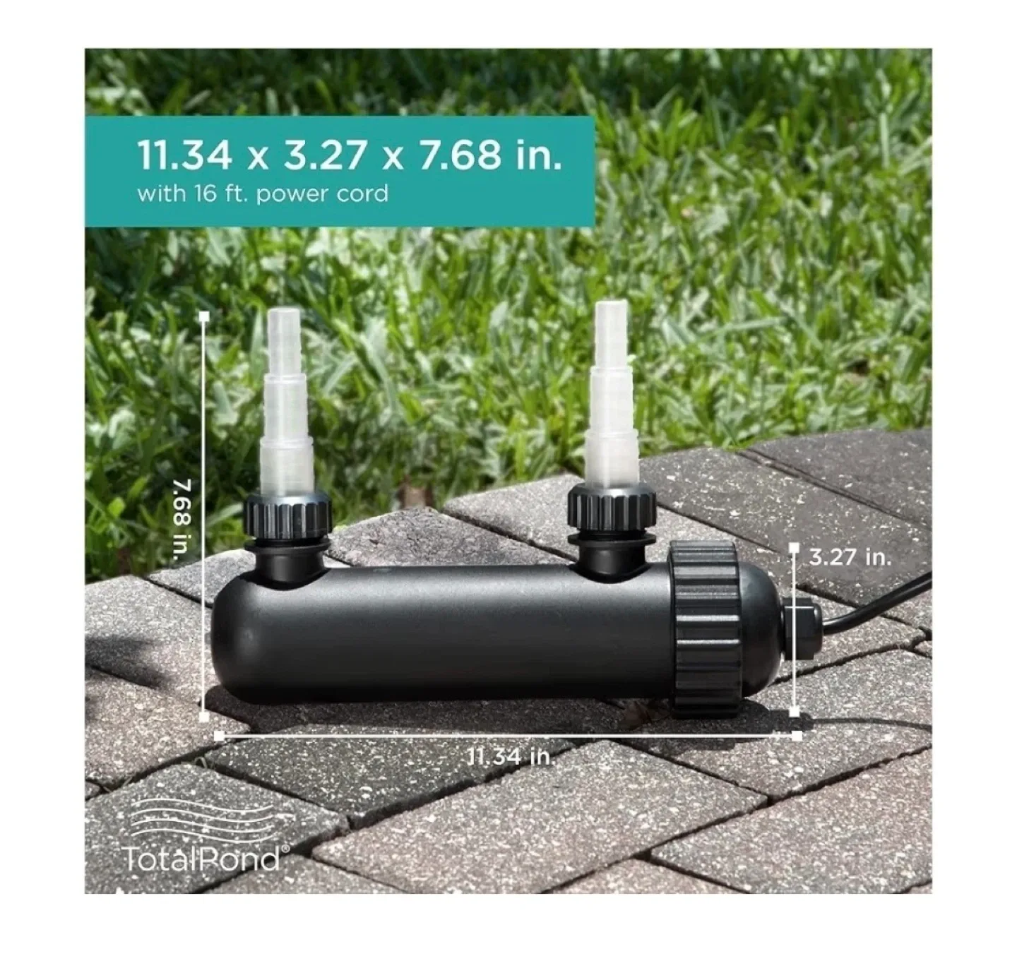 TotalPond 9W UV Clarifier Sterilize Water Light Bulb Technology image indicator(8)