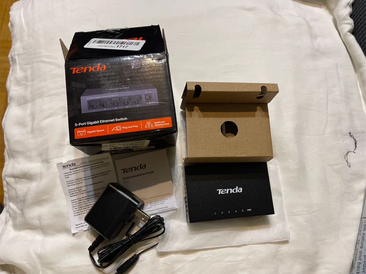 New Tenda 5-Port Gigabit Ethernet Switch image indicator(5)