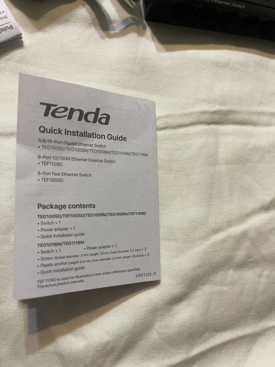 New Tenda 5-Port Gigabit Ethernet Switch image indicator(6)