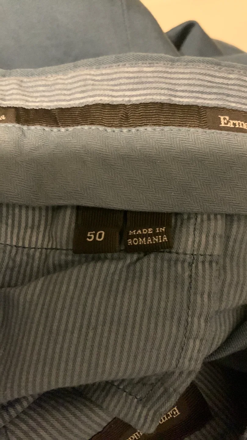 Ermenegildo Zegna Blue Pants image indicator(6)