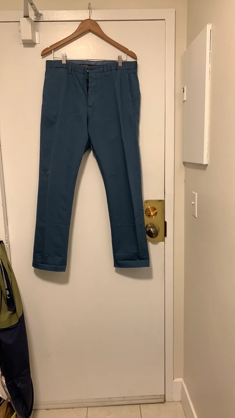Ermenegildo Zegna Blue Pants thumbnail