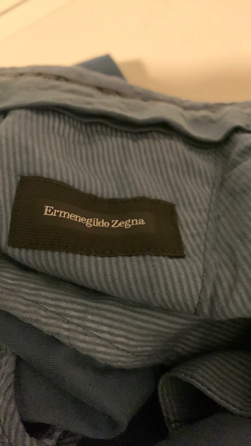 Ermenegildo Zegna Blue Pants image indicator(3)